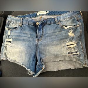 Torrid Size 20 Denim shorts.